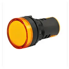 22mm LED Indicator Light Yellow